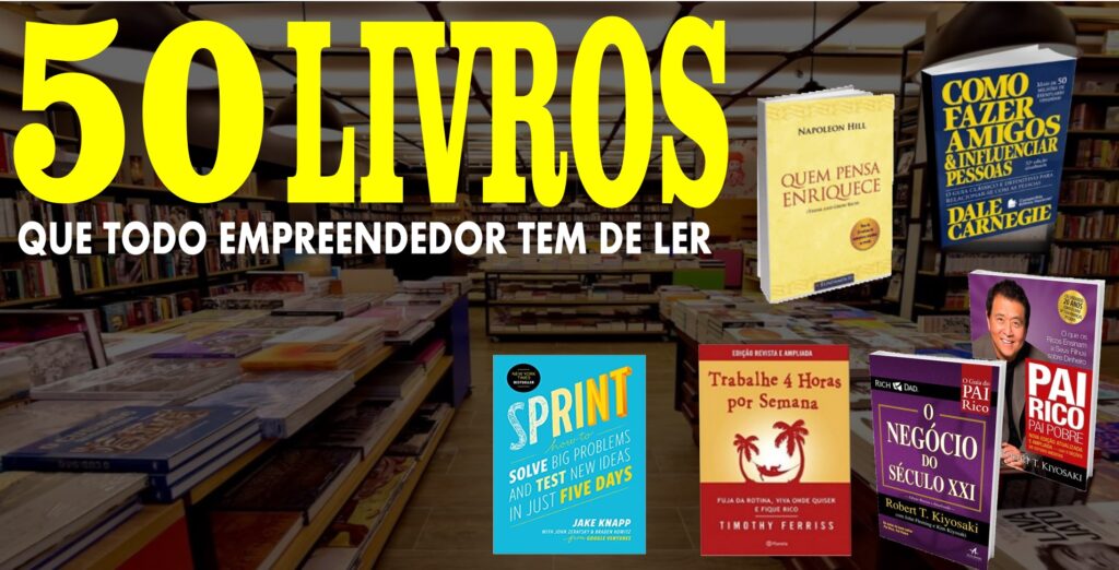 50 Livros que todo Empreendedor tem de ler